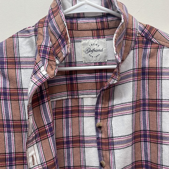 3/$15 Deal 🎉 Flannel ⭐️ Button Collar Shirt - Size S - Picture 2 of 6